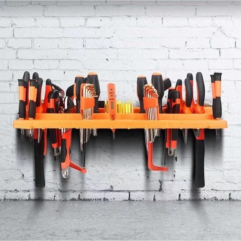 LEDSTAR Tool Hanging Board Garage Wall Tool Rack Pegboard