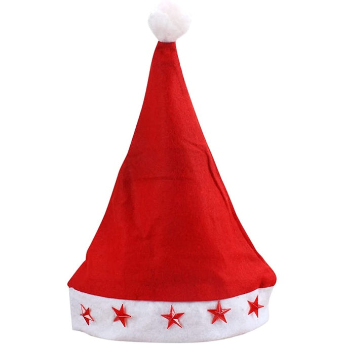 LEDstar Christmas Light-Up Santa Hat