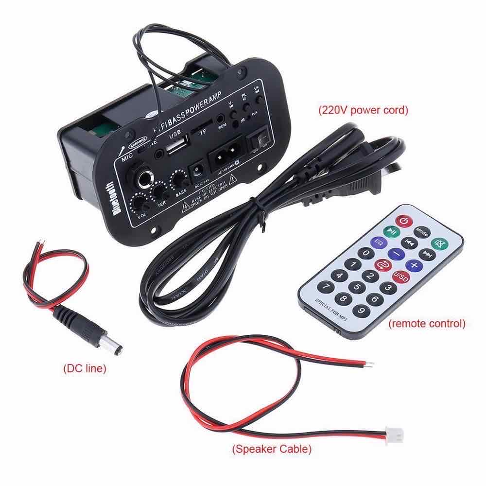 LEDSTAR Bluetooth Amplifier Board FLAC APE WAV WMA MP3 Decoding Subwoofer High Power HiFI Bass