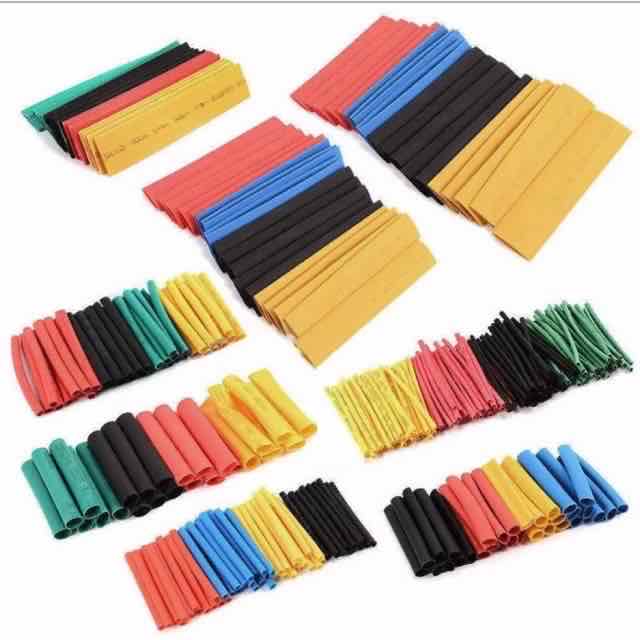164PCS Insulation Heat Shrink Tube Assortment Wrap Wire Cable Kit Shrink Pipe Shrink Tubing