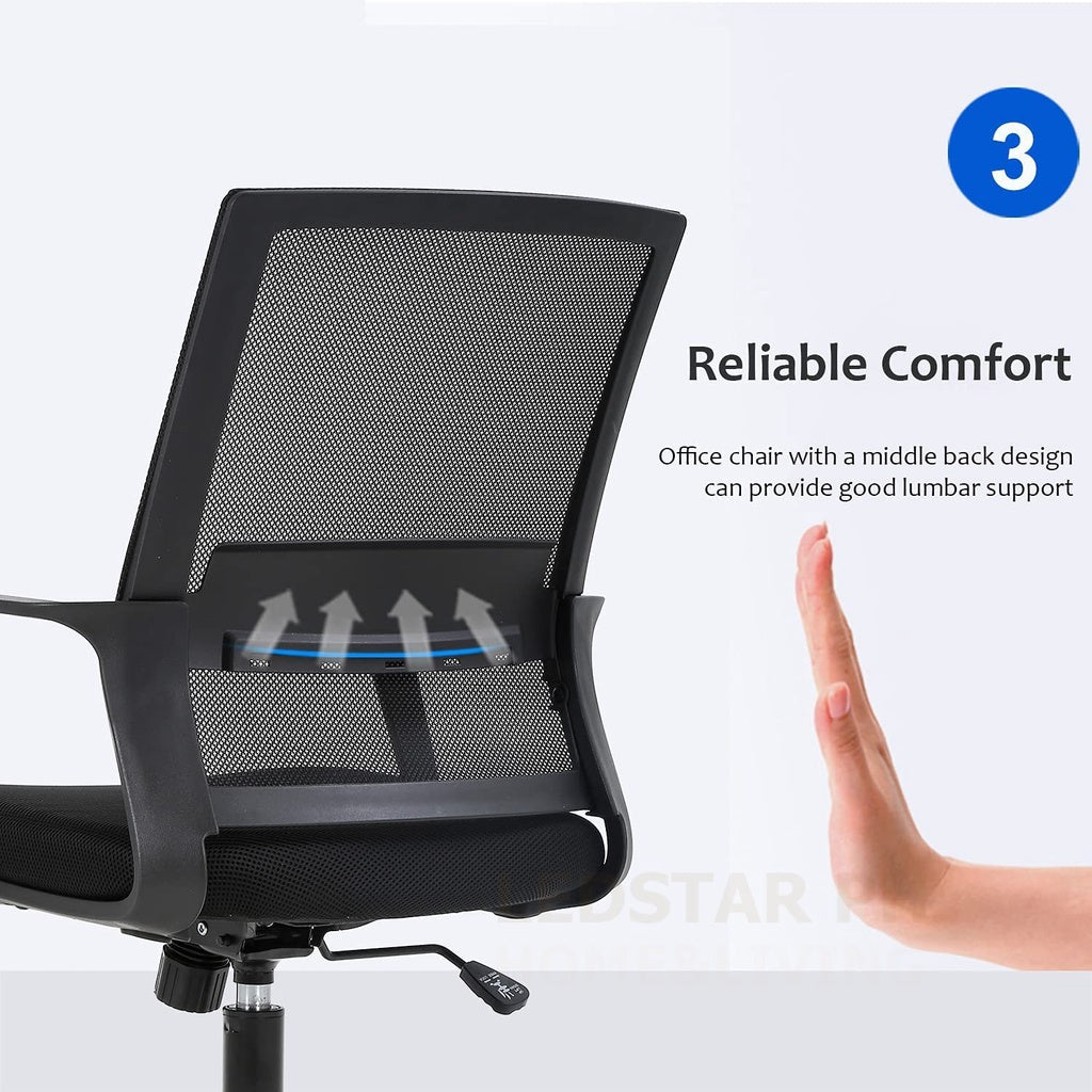 Office Chair Mesh Breathable Study Computer Chair