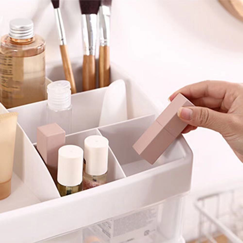 Big Plastic Makeup Drawer Organizer with Drawer 3 Tier Layer High quality Make up Organizer