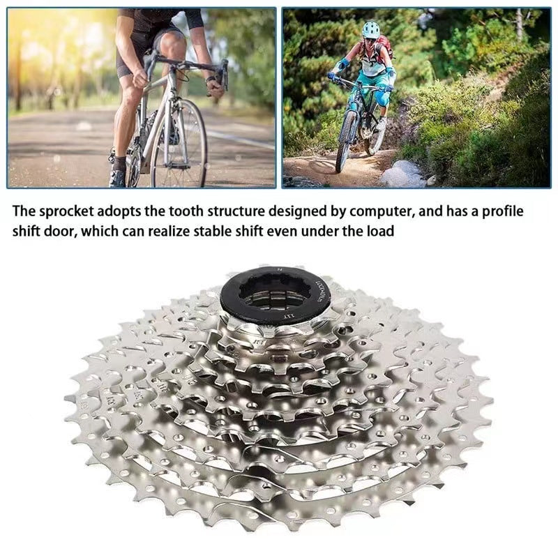 8 9 10 11 Speed Mountain Bike Cassette Cogs Freewheel 32T 36T 40T 42T 46T 50T Bicycle High Strength
