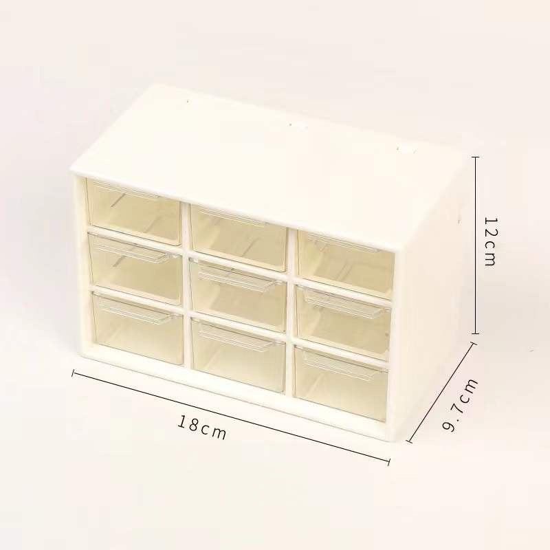 Big Plastic Makeup Drawer Organizer with Drawer 3 Tier Layer High quality Make up Organizer