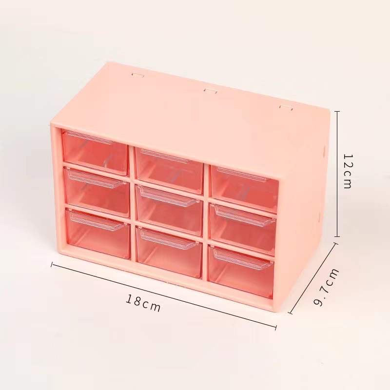 Big Plastic Makeup Drawer Organizer with Drawer 3 Tier Layer High quality Make up Organizer