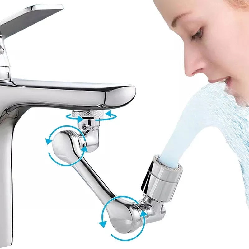 1040 Degree Rotag Faucet Universal Kitchen Aerator Swivel Faucet Wide Angle Swivel Splash Filter