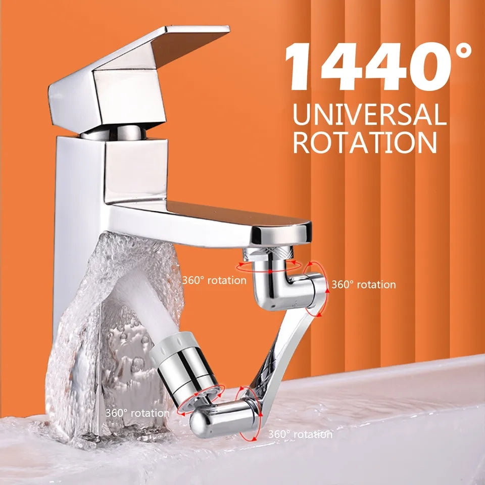 1040 Degree Rotag Faucet Universal Kitchen Aerator Swivel Faucet Wide Angle Swivel Splash Filter