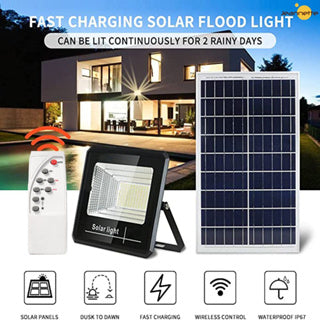 Solar light outdoor waterproof solar flood lights ip67 led solar lamp indoor light street lamp