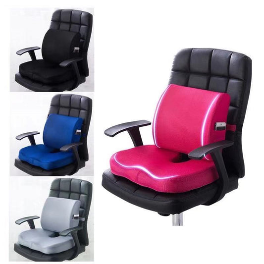 High Quality Lumbar Seat Cushion Cushion Relief Pillow Seat Chair Memory Foam Seat Back Pain Support