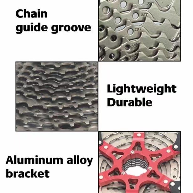 8 9 10 11 Speed Mountain Bike Cassette Cogs Freewheel 32T 36T 40T 42T 46T 50T Bicycle High Strength