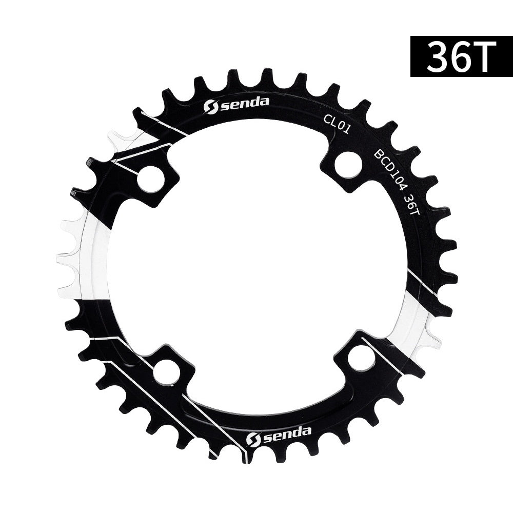 Chainring Mountain Bike Chainring Disc Oval Disc 104bcd 34t 36t 38t