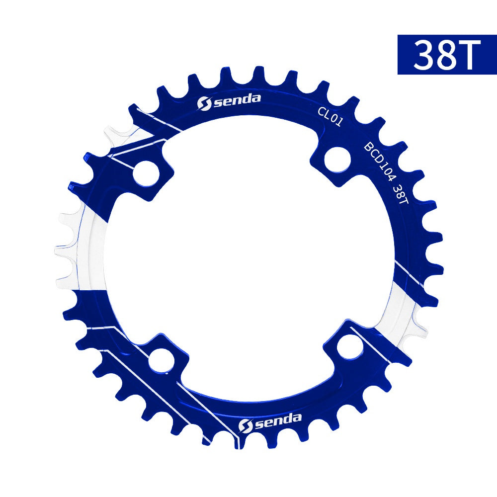 Chainring Mountain Bike Chainring Disc Oval Disc 104bcd 34t 36t 38t