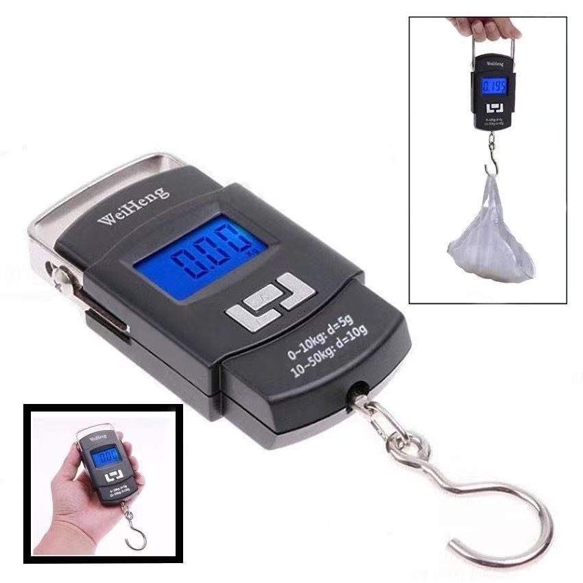 50kg/10g Portable Electronic Hanging Weighing Scale WH-A08