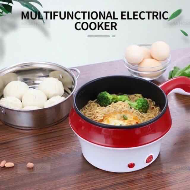 Multi Rice Cooker Double Layer Stainless Steel Steamer Mini Electric Pot Pan