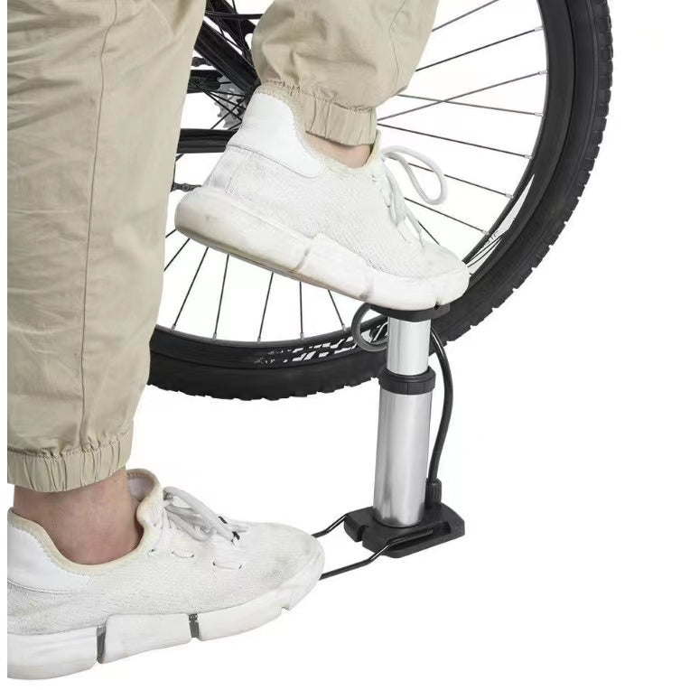Senda Bike Pump Bicycle Foot Pump Mini Portable High Pressure Floor Inflator Tire Air Pump