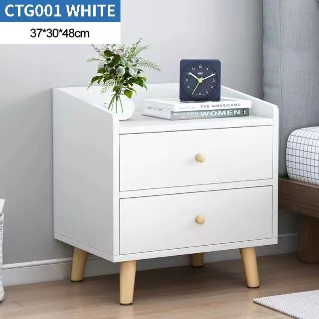 Modern Stylish Drawers Bedside Table Night Stand Storage Cabinet for Bedroom Decoration Nordic style