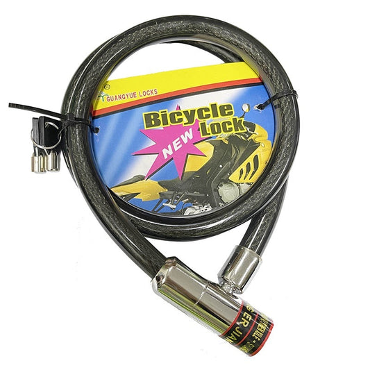 Bike Cable Lock, 4 Digit Security Resettable Combination Coiling Cable Bike Locks