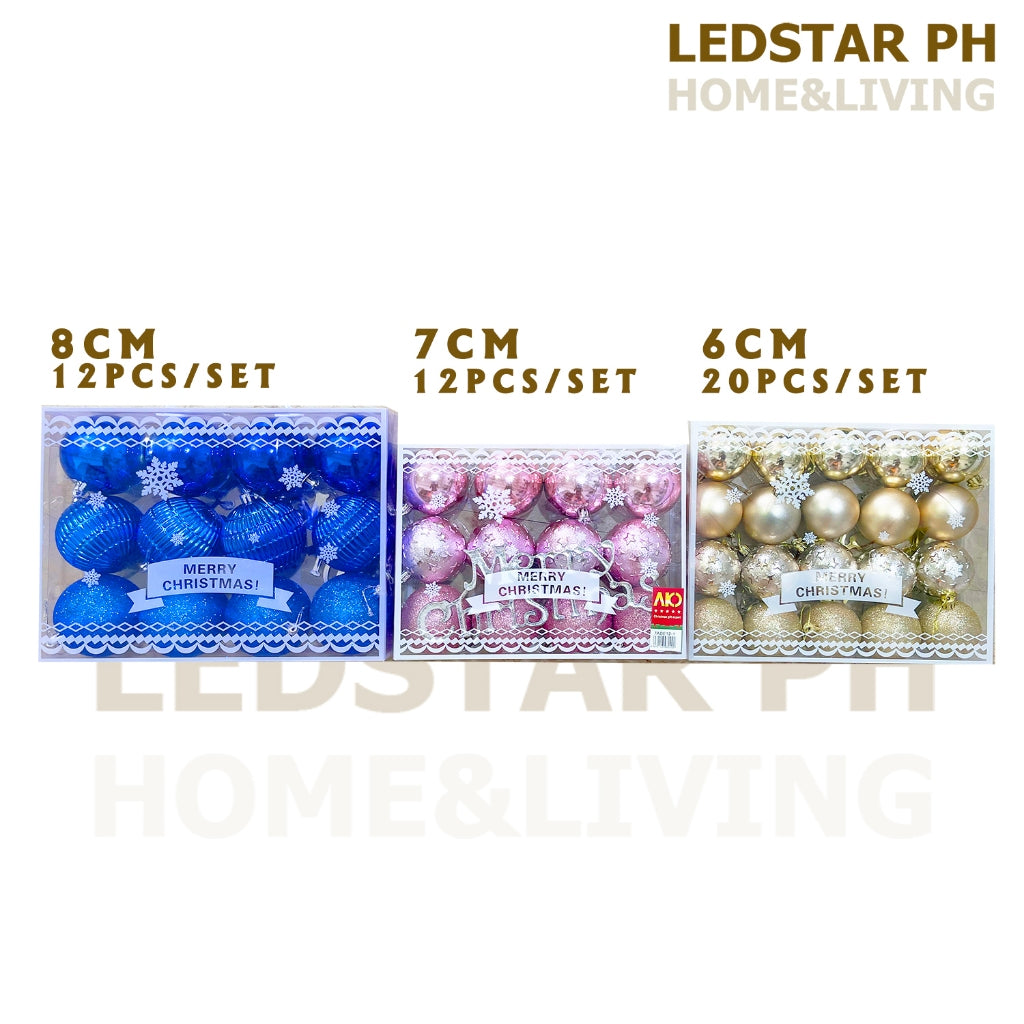Plastic Ball Christmas Tree Decoration Pendant Plating Procedures Christmas Balls Pendants