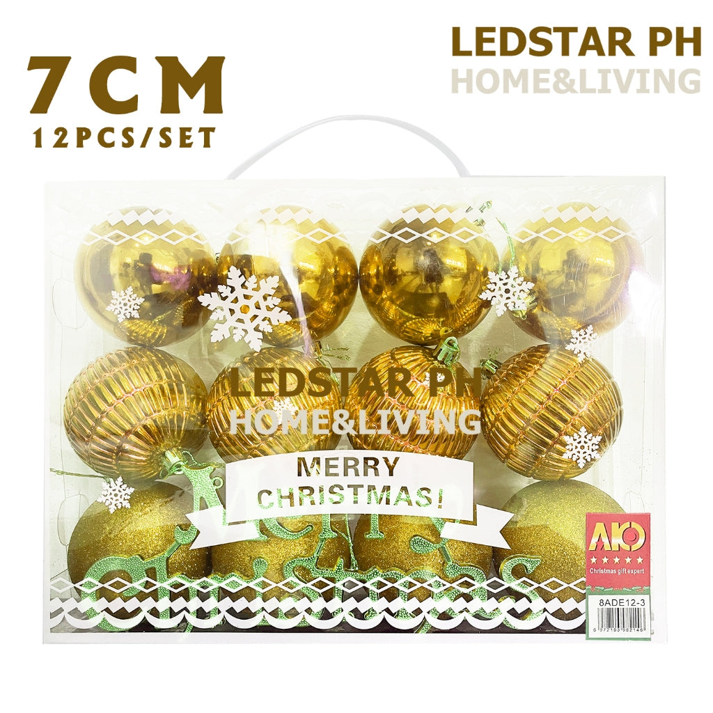 Plastic Ball Christmas Tree Decoration Pendant Plating Procedures Christmas Balls Pendants