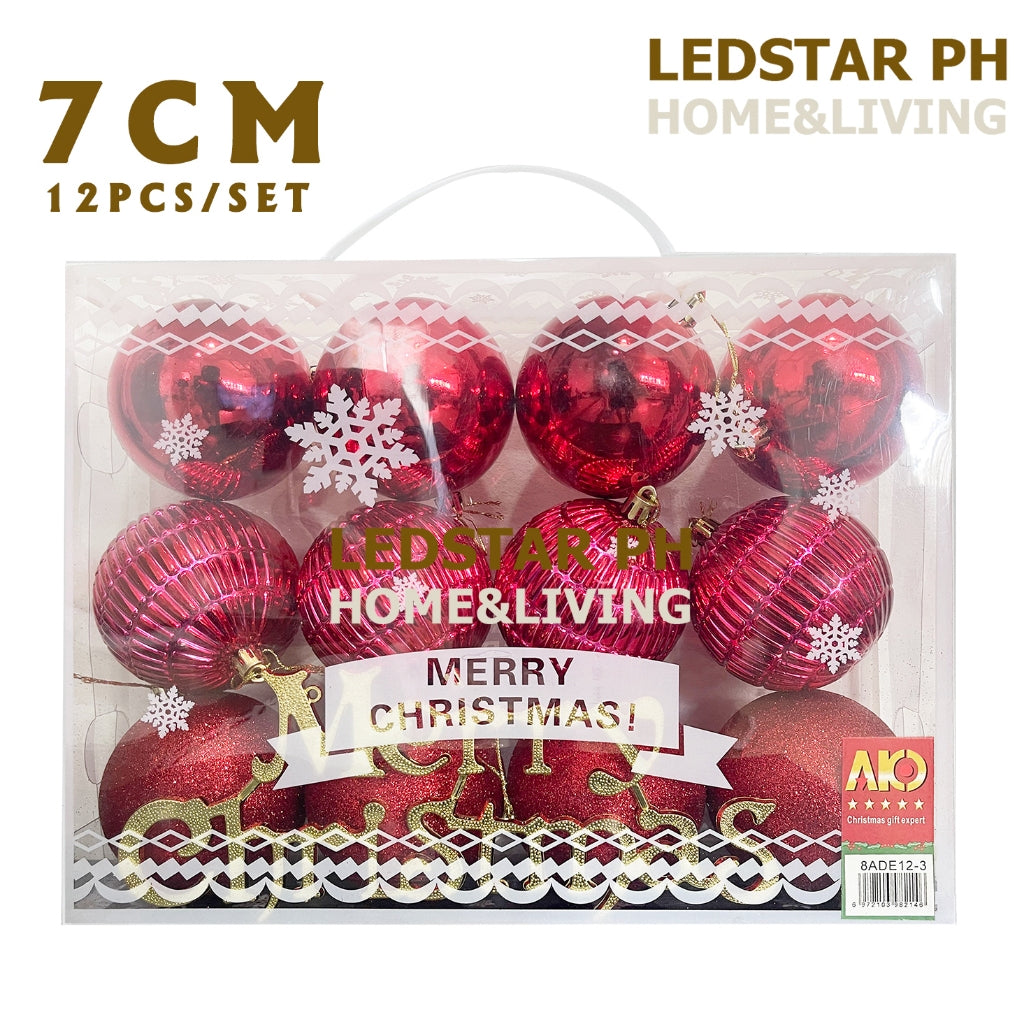 Plastic Ball Christmas Tree Decoration Pendant Plating Procedures Christmas Balls Pendants