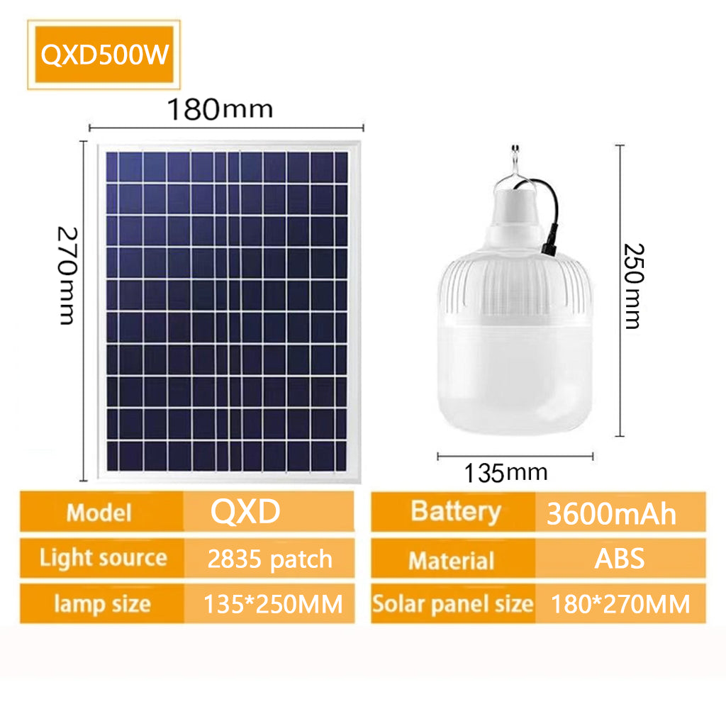 Solar LED Portable Solar Energy Panel Lighting System Camping Bulbs Lamp OUTDOOR LOGHTS