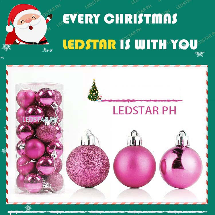 20pcs Christmas balls 4CM 5CM 6CM 8CM Christmas tree pendant Christmas decorations Christmas decor