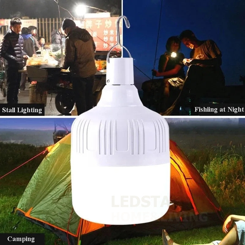 Solar LED 50W Portable Solar Energy Panel Lighting System Camping Bulbs Lamp OUTDOOR LOGHTS