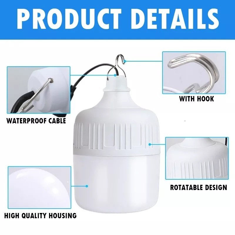 Solar LED 50W Portable Solar Energy Panel Lighting System Camping Bulbs Lamp OUTDOOR LOGHTS