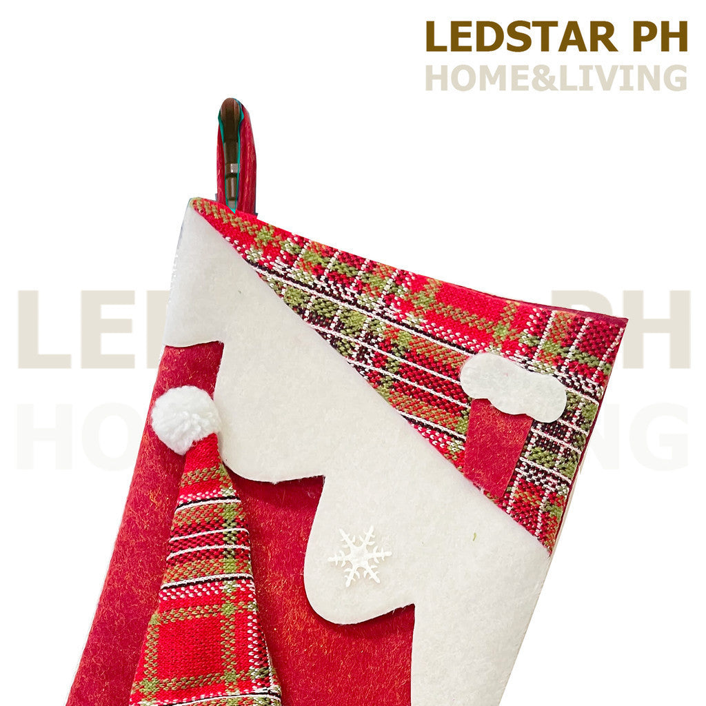 LEDSTAR Christmas Pendants 50CM Santa Claus Deer Snowman Decorative Socks